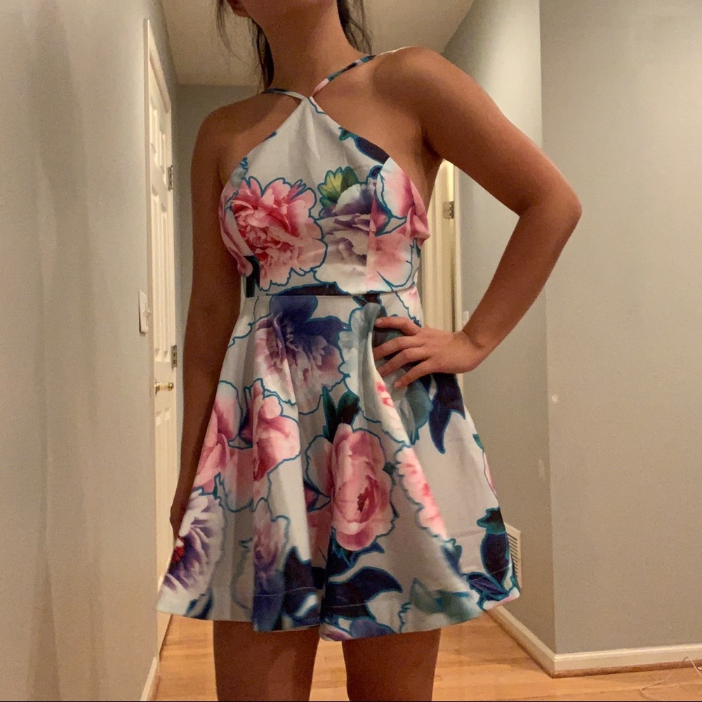 ASOS Ginger Fizz Floral dress